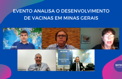 Evento analisa o desenvolvimento de vacinas em Minas Gerais