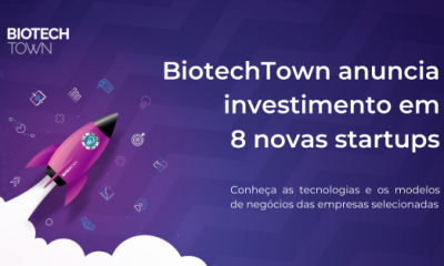BiotechTown anuncia investimento em 8 novas startups