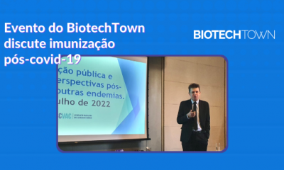 Evento do BiotechTown discute imunização pós-covid-19